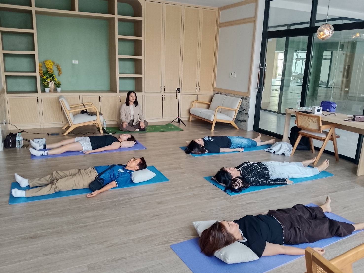 ผู้เข้าร่วมในช่วง Reiki Group Healing